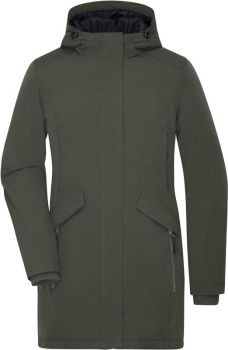 James & Nicholson | Dámská business parka olive green L