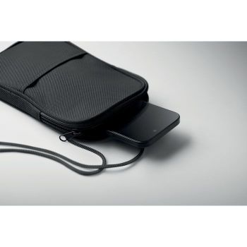 KOROVIN POUCH Cestovní RPET pouzdro Černá