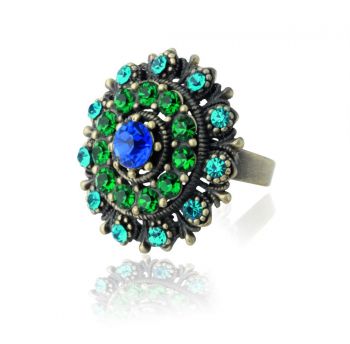 Nolton ring blue , green