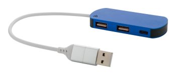 Raluhub USB hub blue