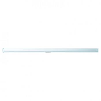 Sklenená slamka, 23cm Transparent