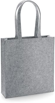 BagBase | Plstěná taška grey melange onesize
