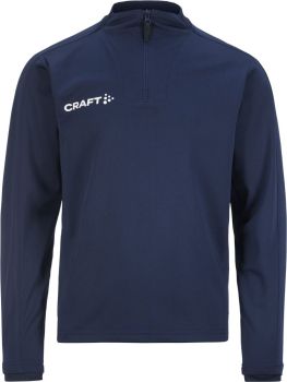 Craft | Dětská tréninková bunda s 1/4 zipem navy 134-140