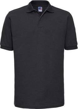 Russell | Piqué polo black L