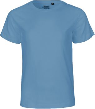 Neutral | Dětské tričko z bio bavlny dusty indigo 152/158