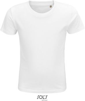 SOL'S | Dětské tričko z bio bavlny white 12 Y
