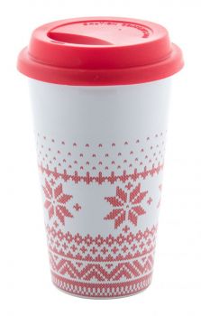 Helfox mug red , white