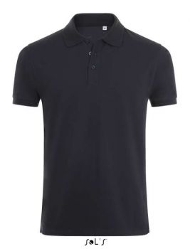 SOL'S PHOENIX MEN - COTTON-ELASTANE POLO SHIRT French Navy L