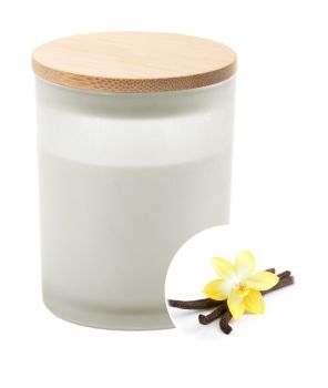 Daizu XL sviečka, vanilka white