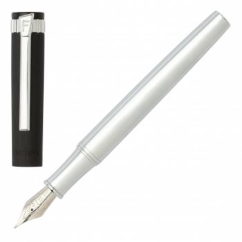 Fountain pen Prestige Chrome Black