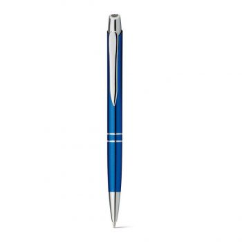 MARIETA METALLIC. Guľôčkové pero z hliníka Kráľovská modrá