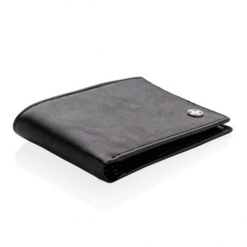 Peňaženka s RFID ochranou čierna, čierna