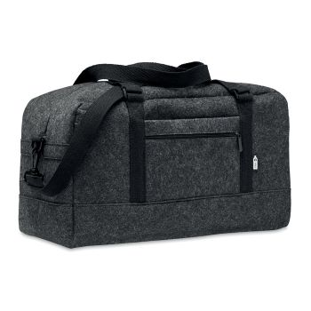 INDICO BAG Víkendová taška z plsti RPET dark grey