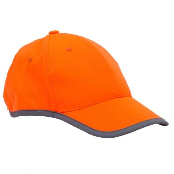 SPORTIF dětská čepice s reflexním pruhem,  oranžová