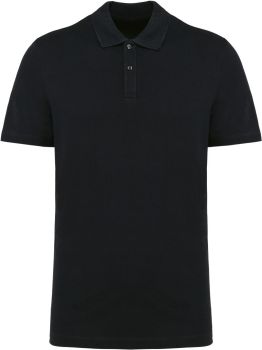 Kariban Premium | Pánské elastické piqué polo Supima® black L