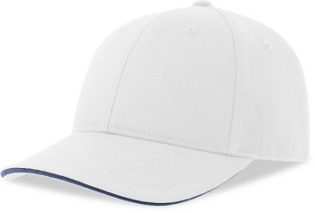 Atlantis | 6 panelová baseballová kšiltovka white/navy onesize