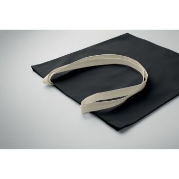 ZEVRA COLOUR Bavlněná nákupní taška Černá