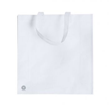 Kiarax antibacterial shopping bag white