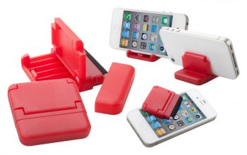 Tout mobile holder and screen cleaner red