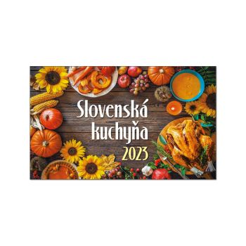Stolový kalendár Slovenská kuchyňa 2023