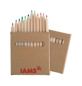 Boys pencil set brown