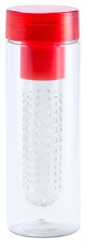 Raltox sport bottle red , transparent