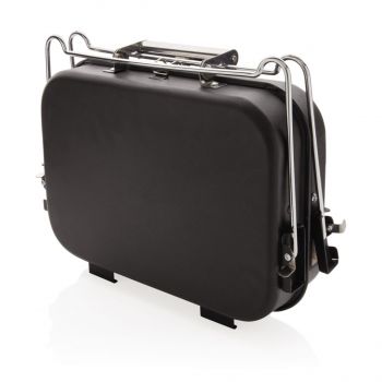 Prenosný gril v kufríku čierna