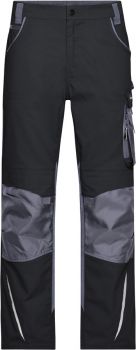 James & Nicholson | Pracovní kalhoty - Strong black/carbon (94)