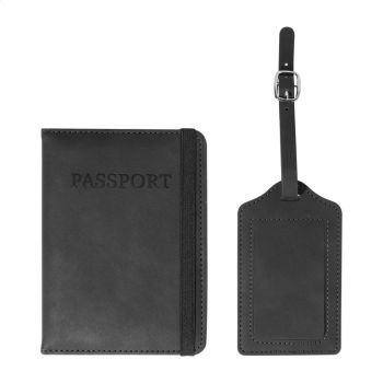 TwinPass obal na pás a visačka na kufor z RPU black