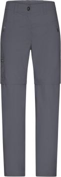 James & Nicholson | Dámské elastické kalhoty s odepínacími nohavicemi carbon XXL