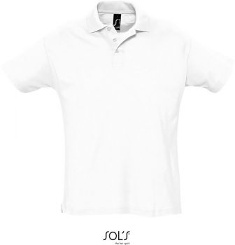 SOL'S | Piqué polo white L