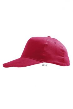 SOL'S SUNNY KIDS - FIVE PANELS CAP Red U