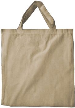Cotton Bag | Bavlněná taška s krátkým uchem natural onesize