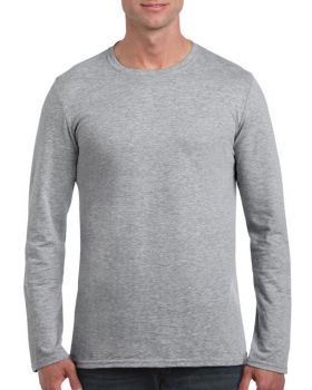 SOFTSTYLE® ADULT LONG SLEEVE T-SHIRT RS Sport Grey L