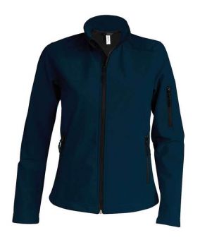 LADIES' SOFTSHELL JACKET Navy M