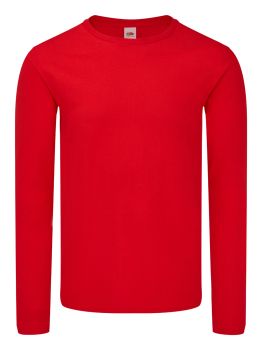 Iconic Long Sleeve long sleeve T-shirt red  XL