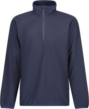 Regatta | Fleecová mikina structure s 1/4 zipem "Navigate" navy/seal grey S