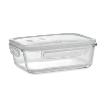 PRAGA LUNCHBOX Krabička na jídlo ze skla transparent