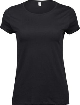 Tee Jays | Dámské tričko s rolovatelnými rukávy black L