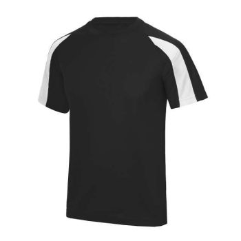 CONTRAST COOL T Jet Black/Arctic White S