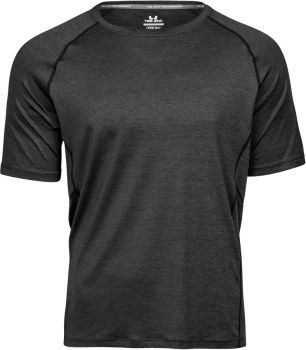 Tee Jays | Pánské sportovní tričko CoolDry® black melange XL