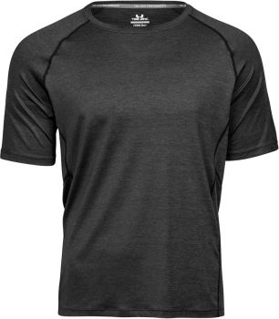 Tee Jays | Pánské sportovní tričko CoolDry® black melange XL