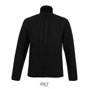 SOL'S RADIAN WOMEN - SOFTSHELL ZIP JACKET Black M