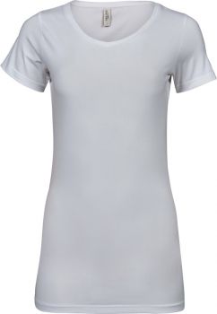 Tee Jays | Dámské elastické tričko white XS