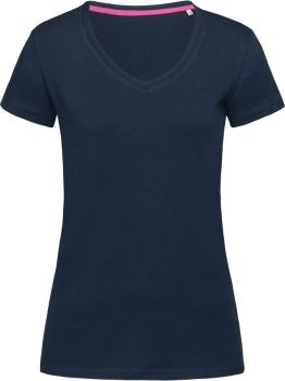 Stedman | Dámské tričko s výstřihem do V marina blue S