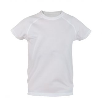 Tecnic Plus K športové tričko pre deti white  4-5