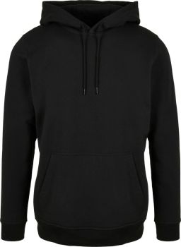 Build your Brand Basic | Pánská mikina s kapucí black L