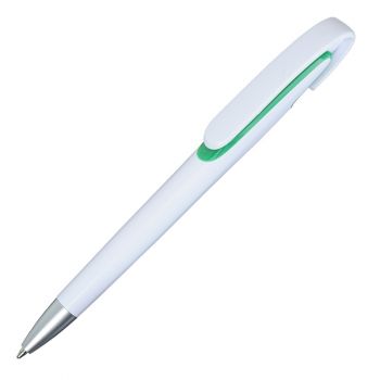 ADVERT kuličkové pero,  zelená/bílá
