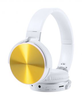 Vildrey bluetooth headphones žltá , white