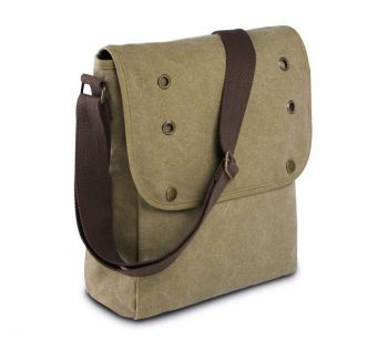 CANVAS SHOULDER BAG Vintage Khaki U